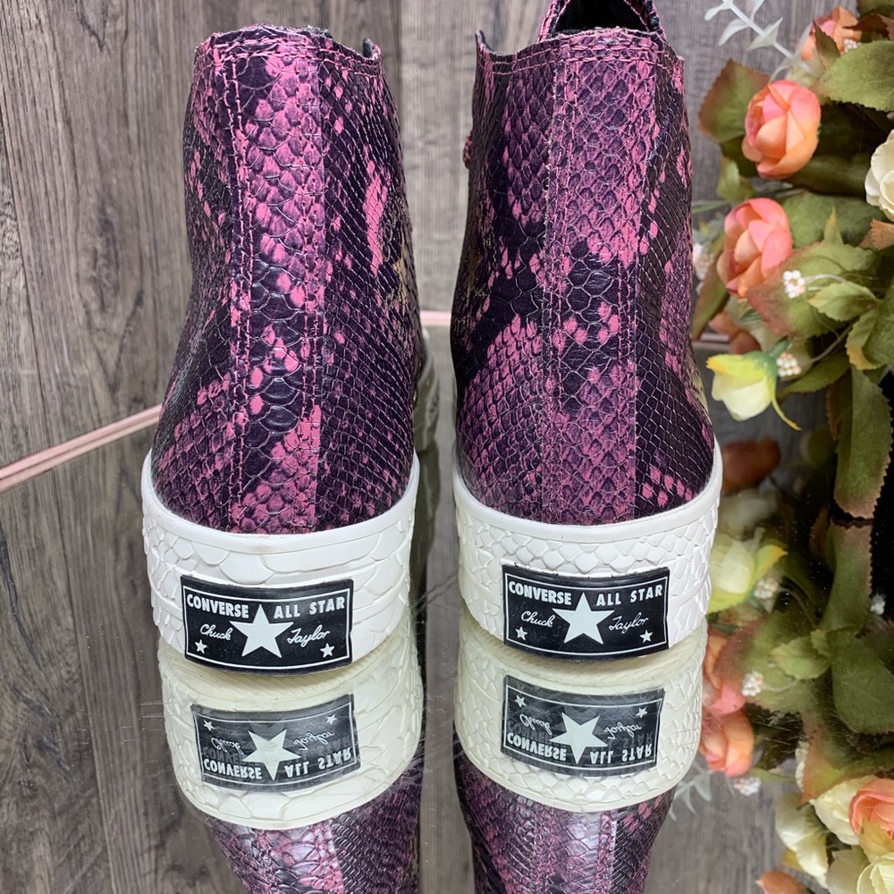 💕NWT Converse CHUCK 70 Hi shoes vintage wine/blac - Picture 5 of 8